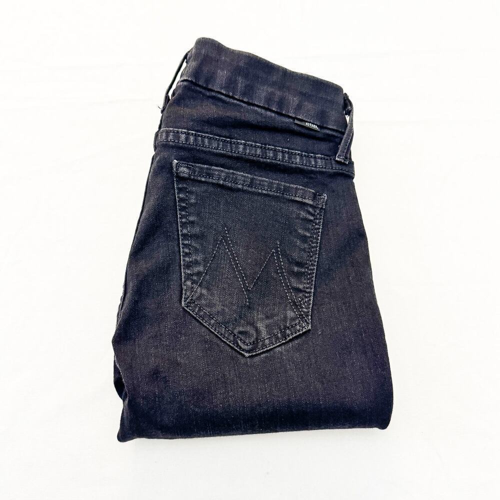 Mother The Looker Inside Zip The Black Sheep and the Princess Denim Jeans SZ 24